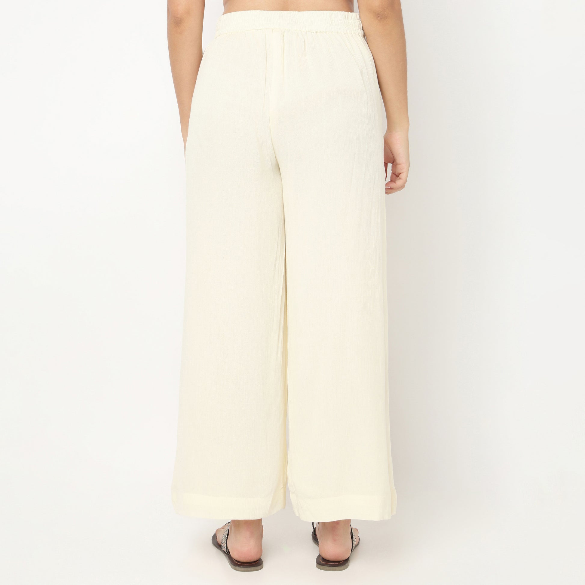 High Rise Straight Pants