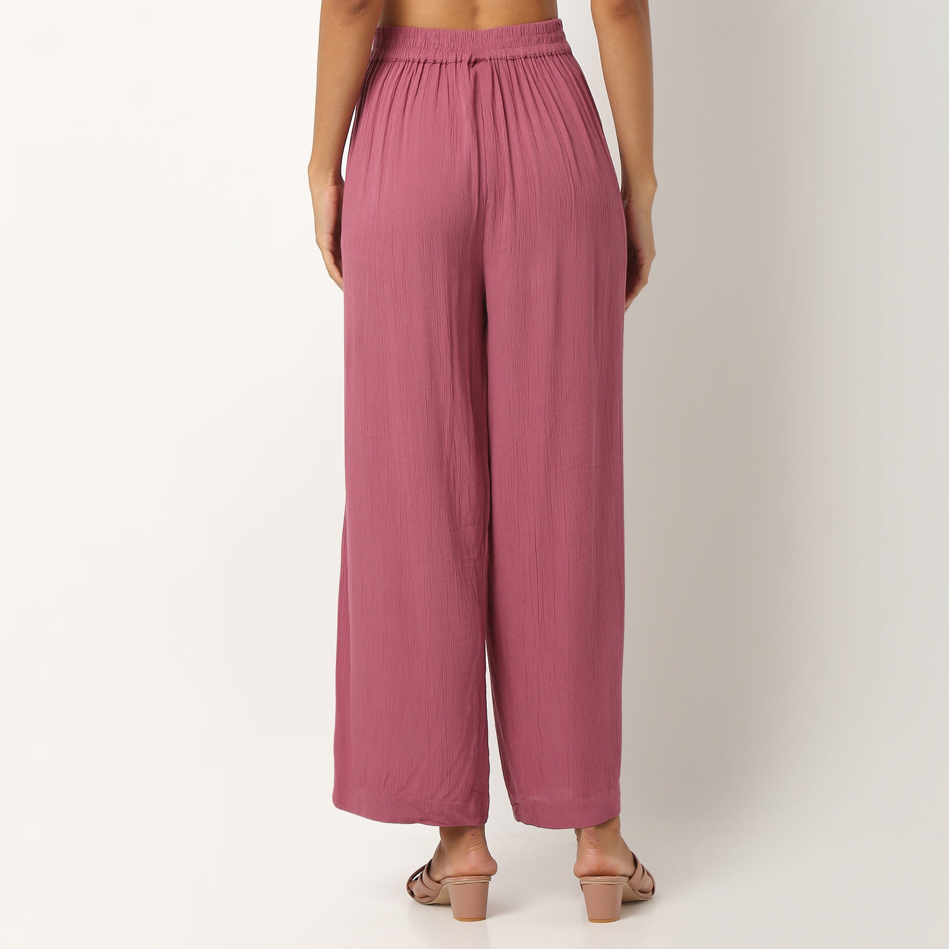 Viscose Ankle Length Pants