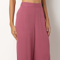 Viscose Ankle Length Pants
