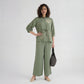 Straight Fit High Rise Pants