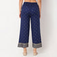 Printed Flared High Rise Pants