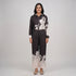 Printed High Rise Straight Pants