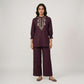 Straight Fit High Rise Pants
