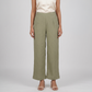 Structured High Rise Straight Pants