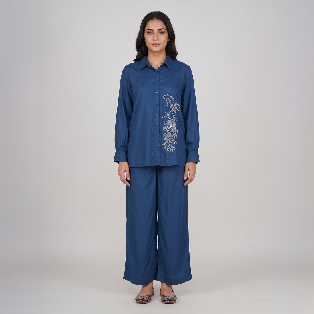 High Rise Straight Pants