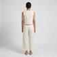 Embroidered Smocked Crop Top with Shrug and Pant