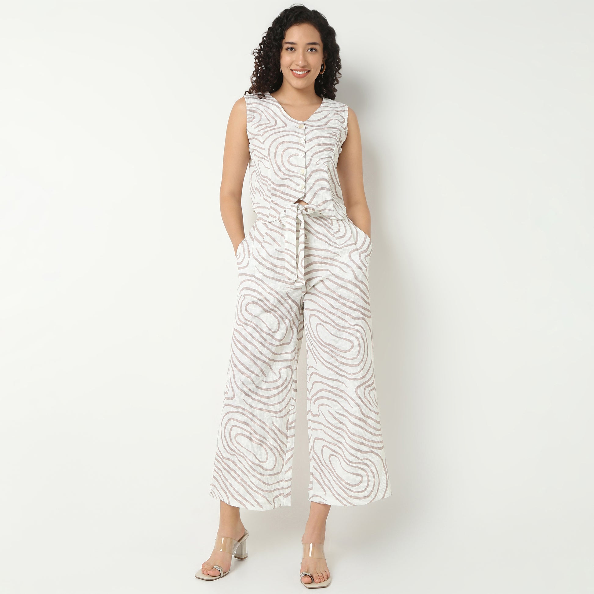 Straight Hem Shell Vest Top