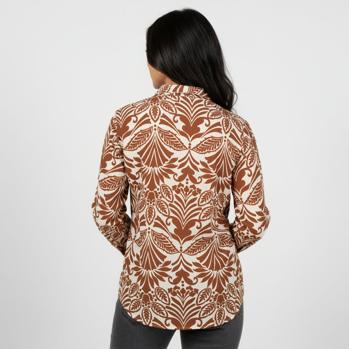 Camp Collar Printed Shirt