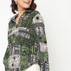 Straight Printed Shirt