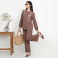 Embroidered Flared Top