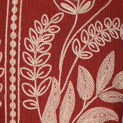 Embroidered Flared Top
