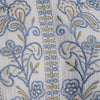 Embroidered V-Neck Flared Top
