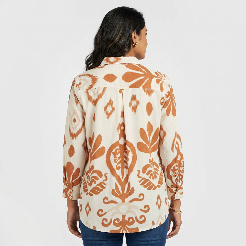 Printed Straight Shirt