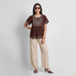 Embroidered Relaxed Top