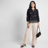 Embroidered Tie Up Relaxed Top