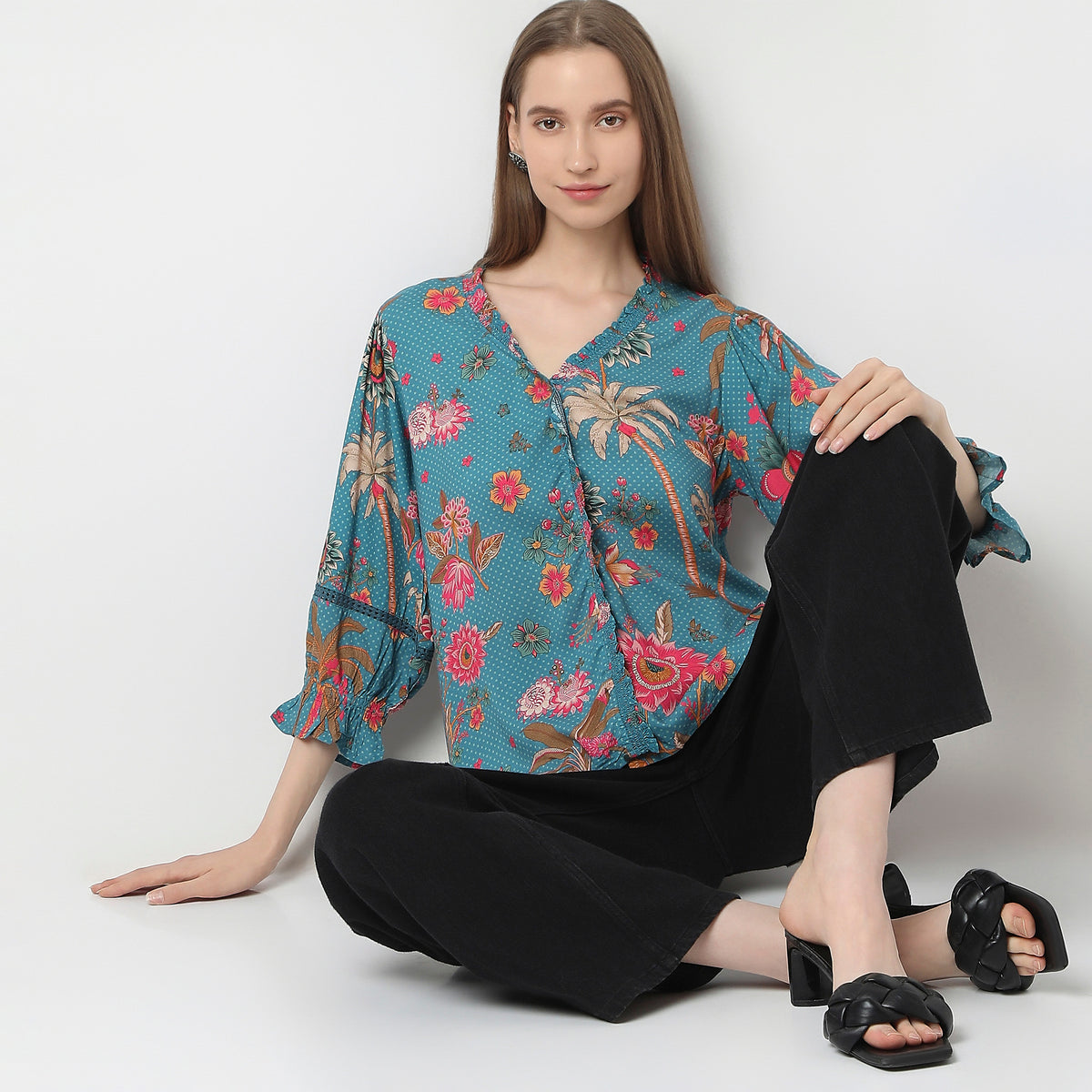 Regular Fit Printed Tunic