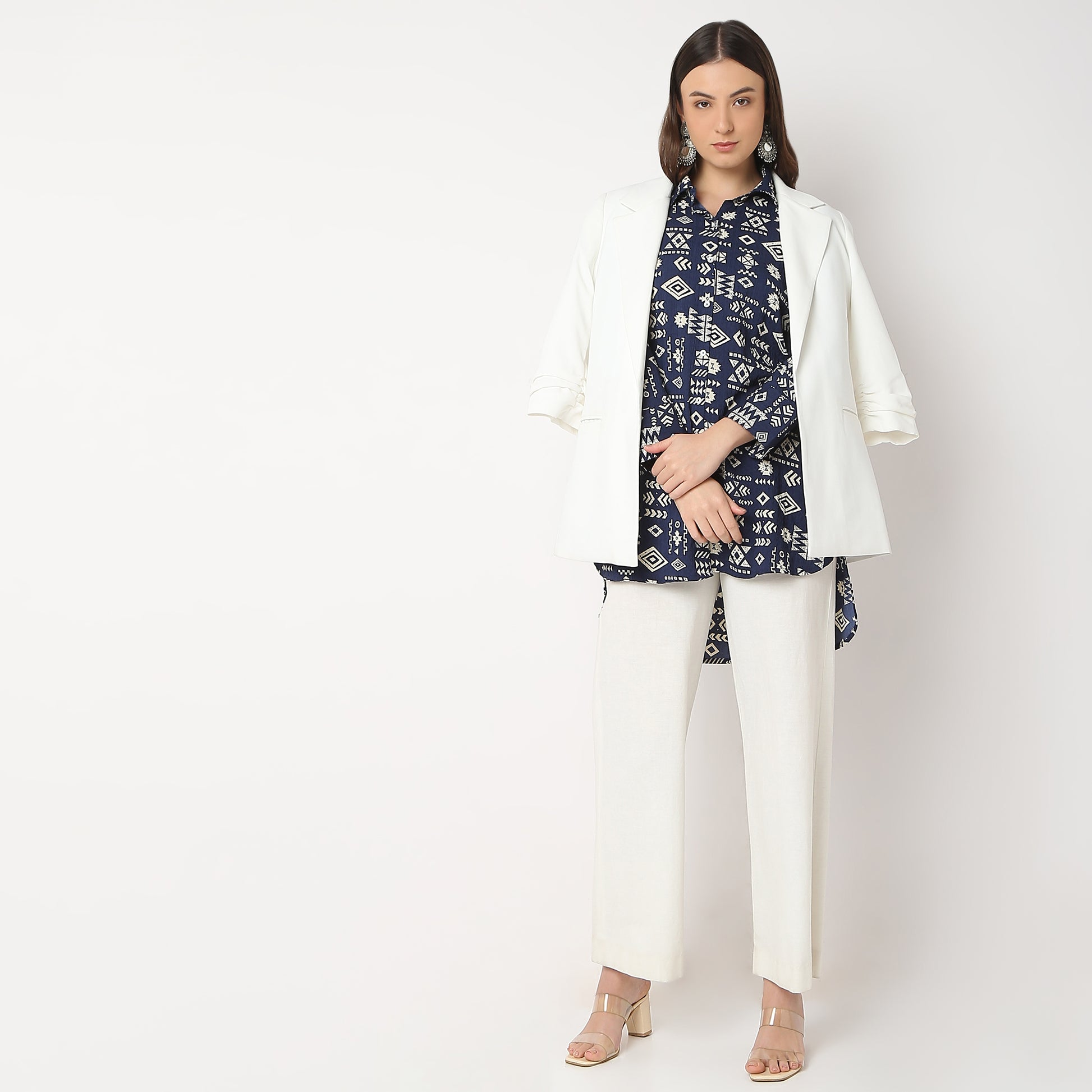 Regular Fit Printed Tunic