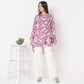 Regular Fit Printed A-Line Tunic