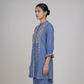Embroidered Flared Tunic