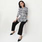 Order Now Women Printed Camp Collar Straight Fit Ethnic Wear Tunic by Style Union