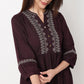 Flared Embroidered Tunic