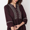 Flared Embroidered Tunic