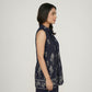 Printed Shirt Collar Tunic