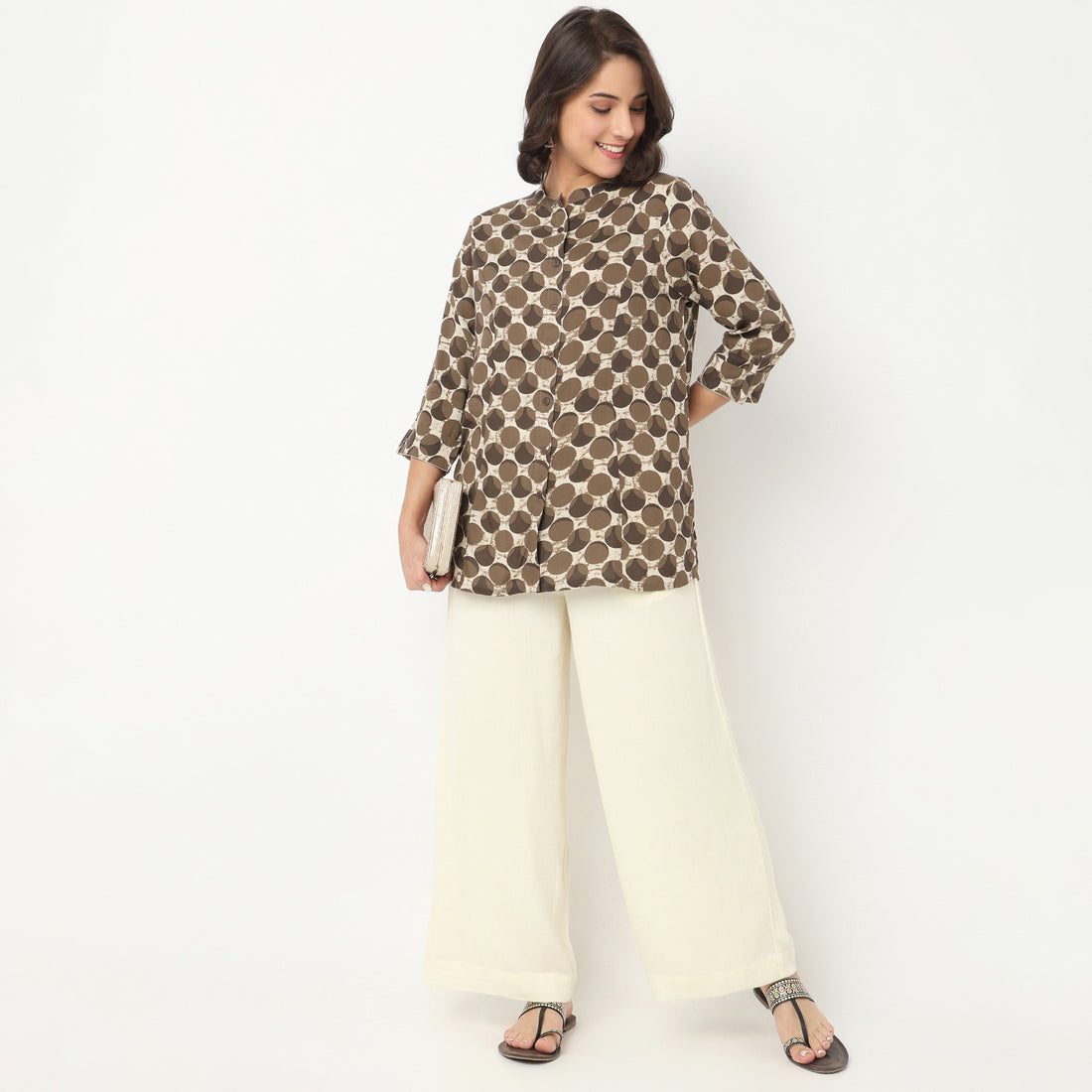Printed A-Line Tunic