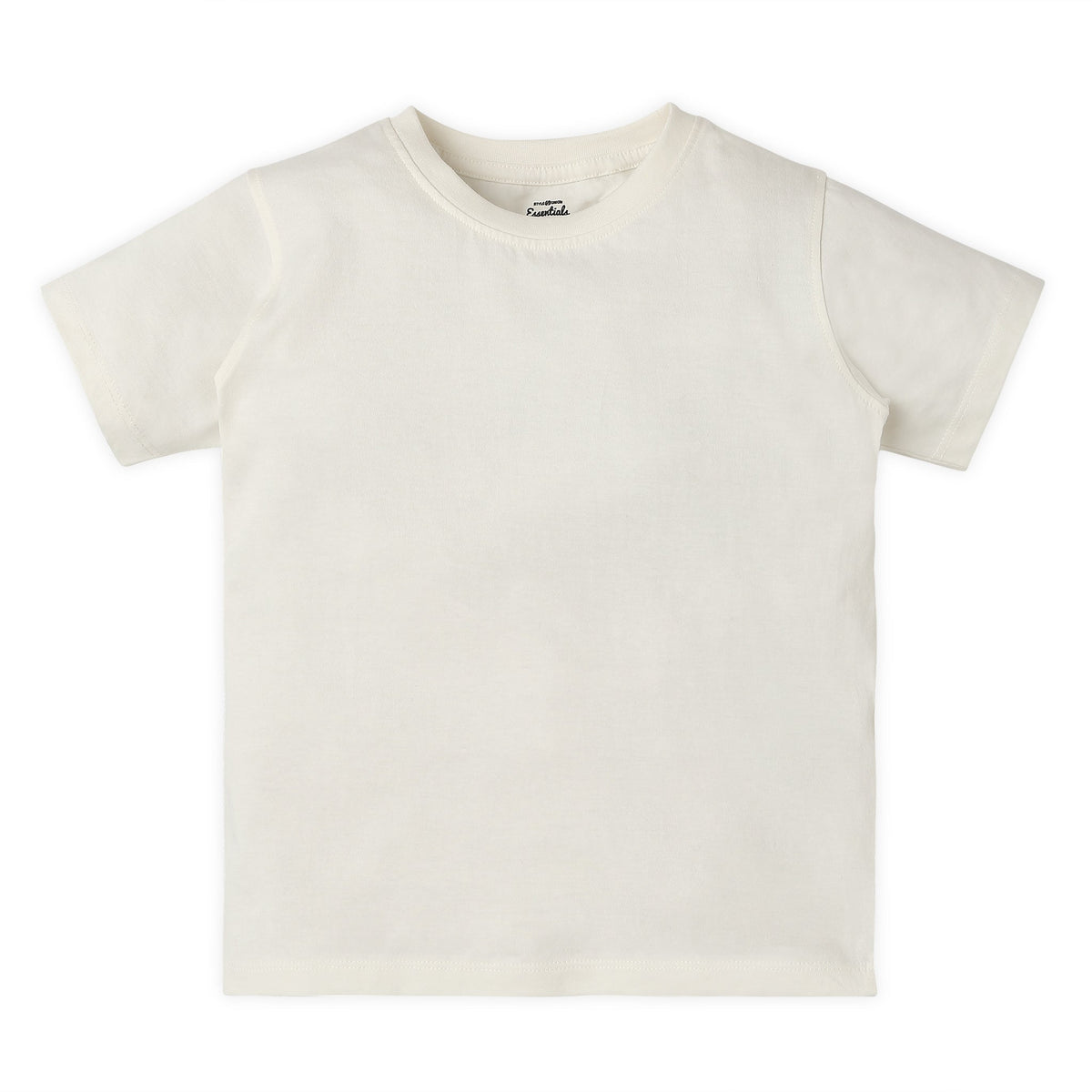 Boys Regular Fit Solid T-Shirt