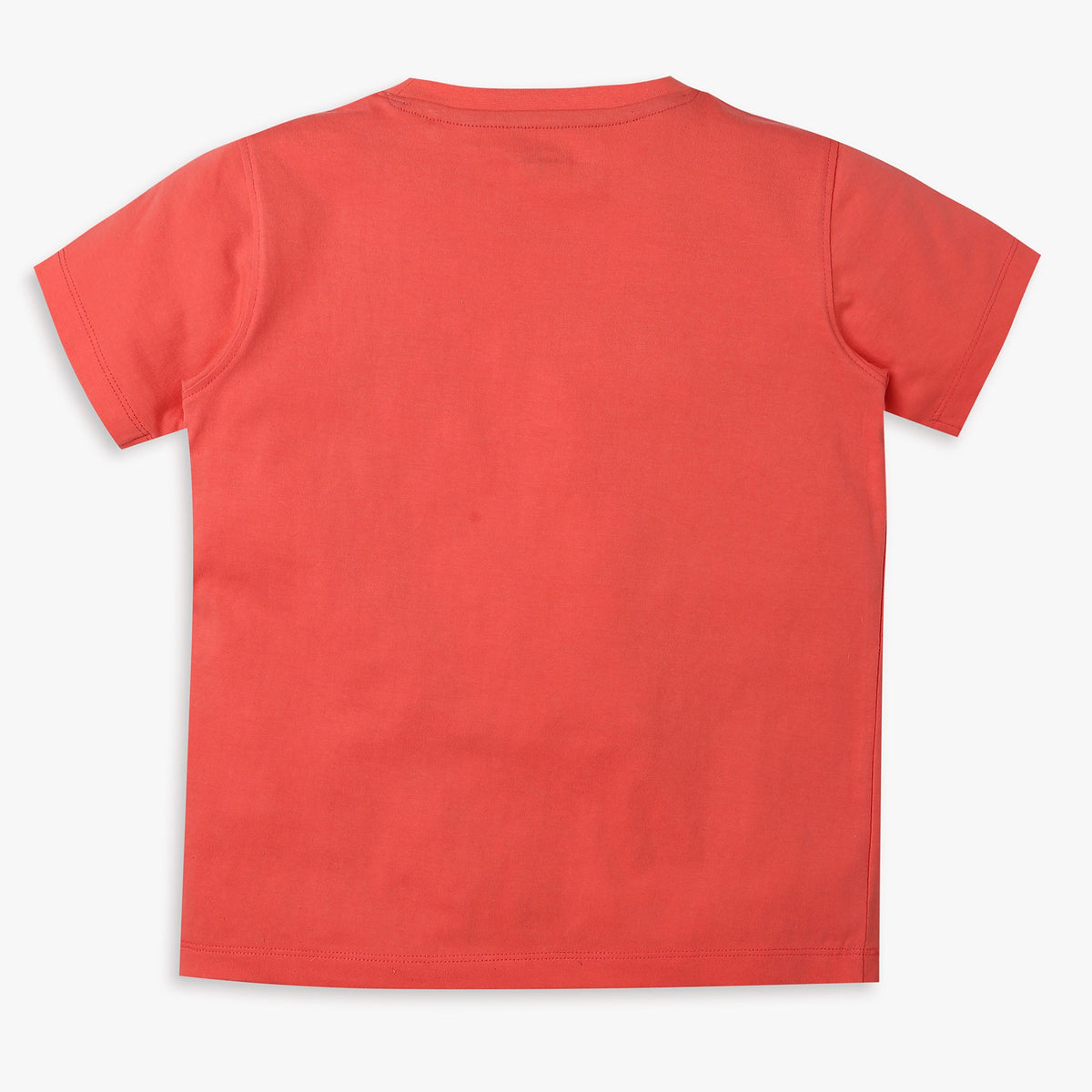 Boys Regular Fit Solid T-Shirt