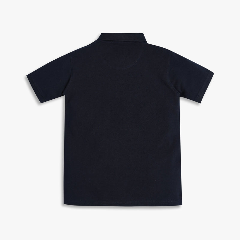 Boys Regular Fit Solid T-Shirt