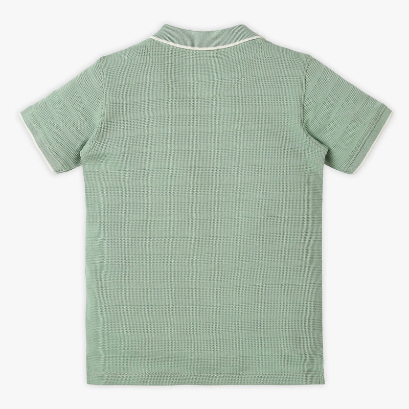 Boys Regular Fit Striped T-Shirt