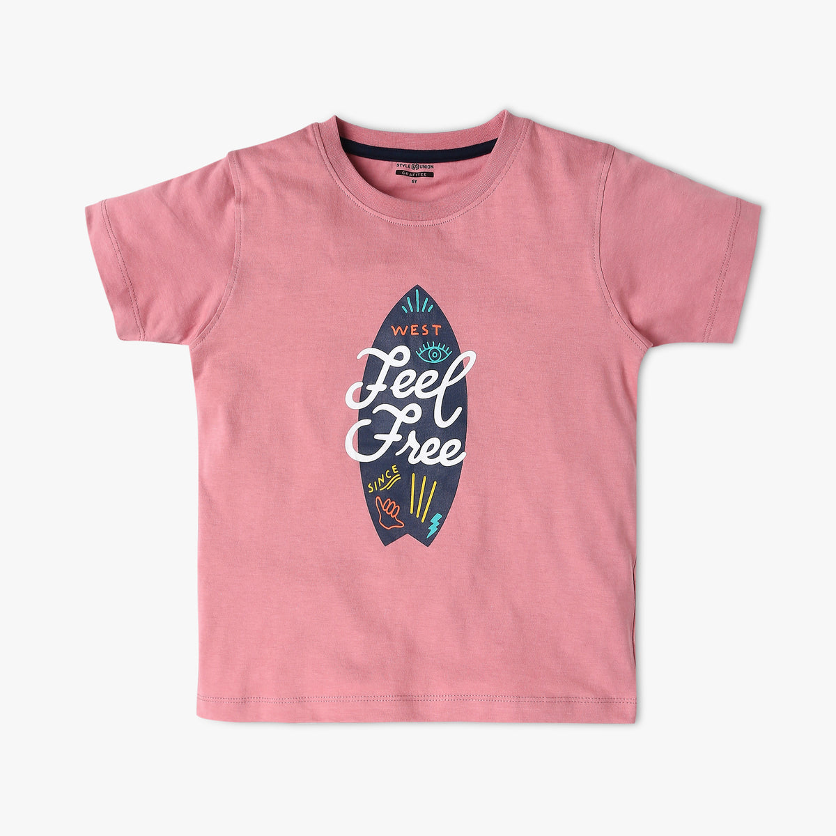 Boy's Regular Fit Graphic T-Shirt