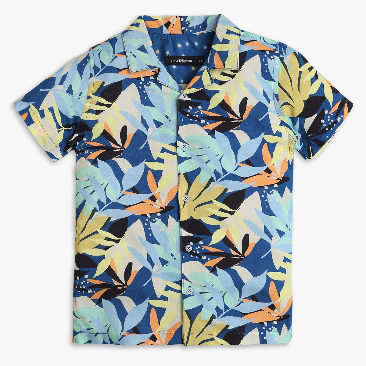 Boys Regular Fit Printed Shirt