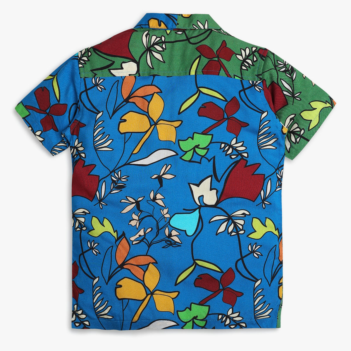 Boys Regular Fit Printed Shirt