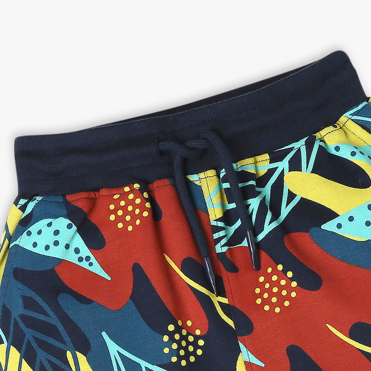 Boys Regular Fit Printed Mid Rise Shorts