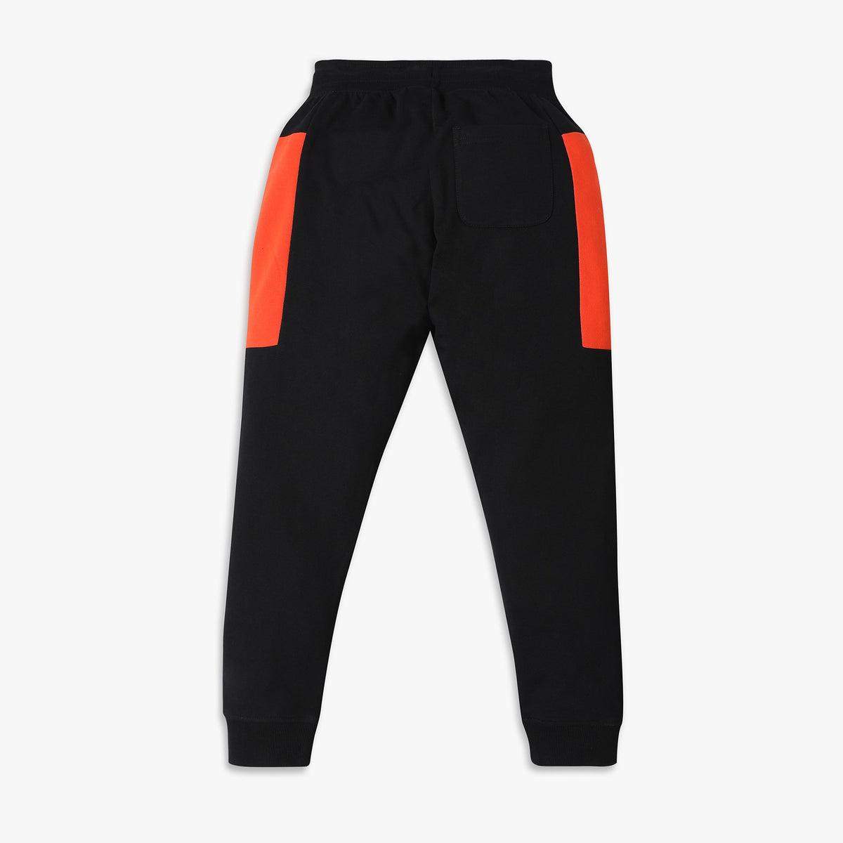 Boy's Regular Fit Solid Mid Rise Trackpants