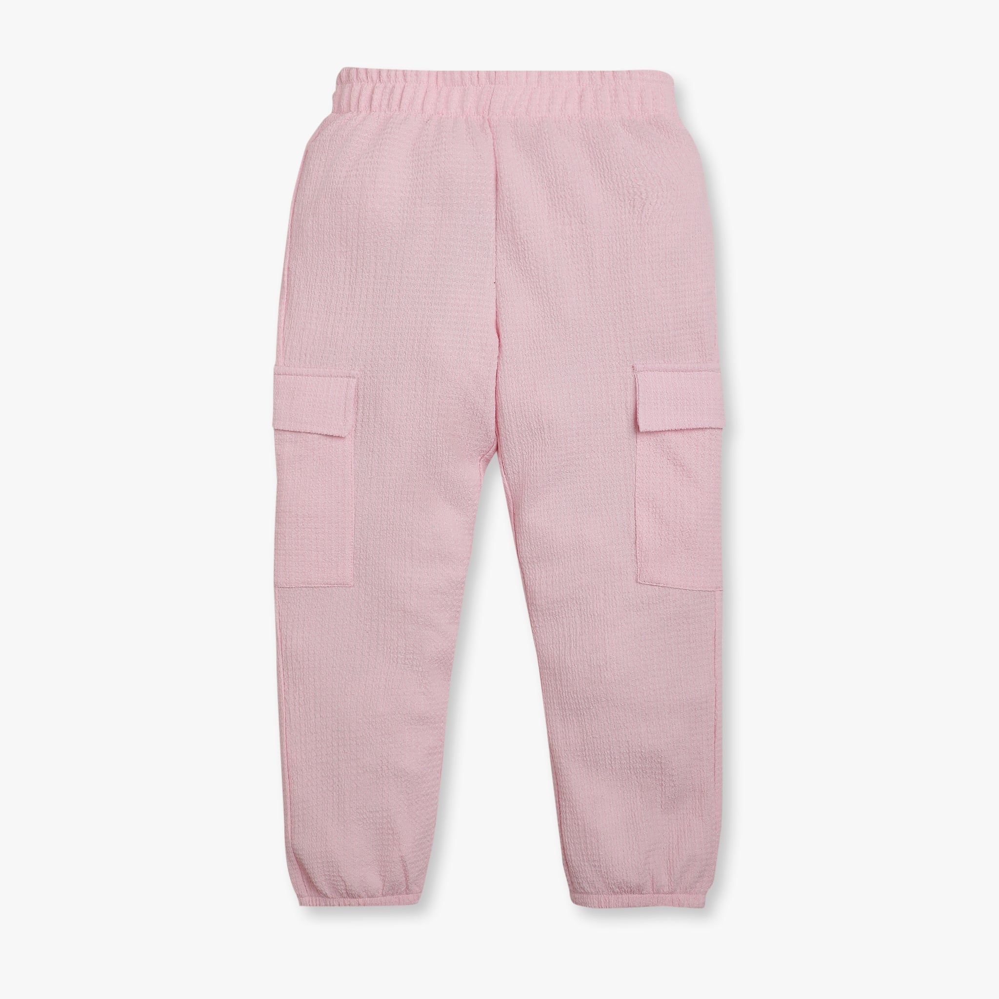 Girls Regular Fit Printed Mid Rise Joggers