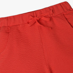 Girls Regular Fit Solid Shorts