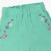Girls Relaxed Fit Embroidered Mid Rise Shorts
