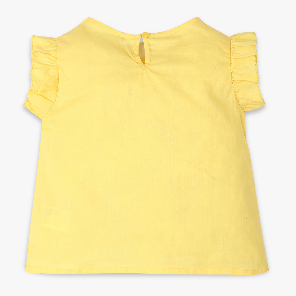 Girls Regular Fit Solid Top