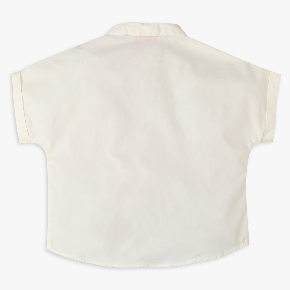 Girls Relaxed Fit Solid Shirt