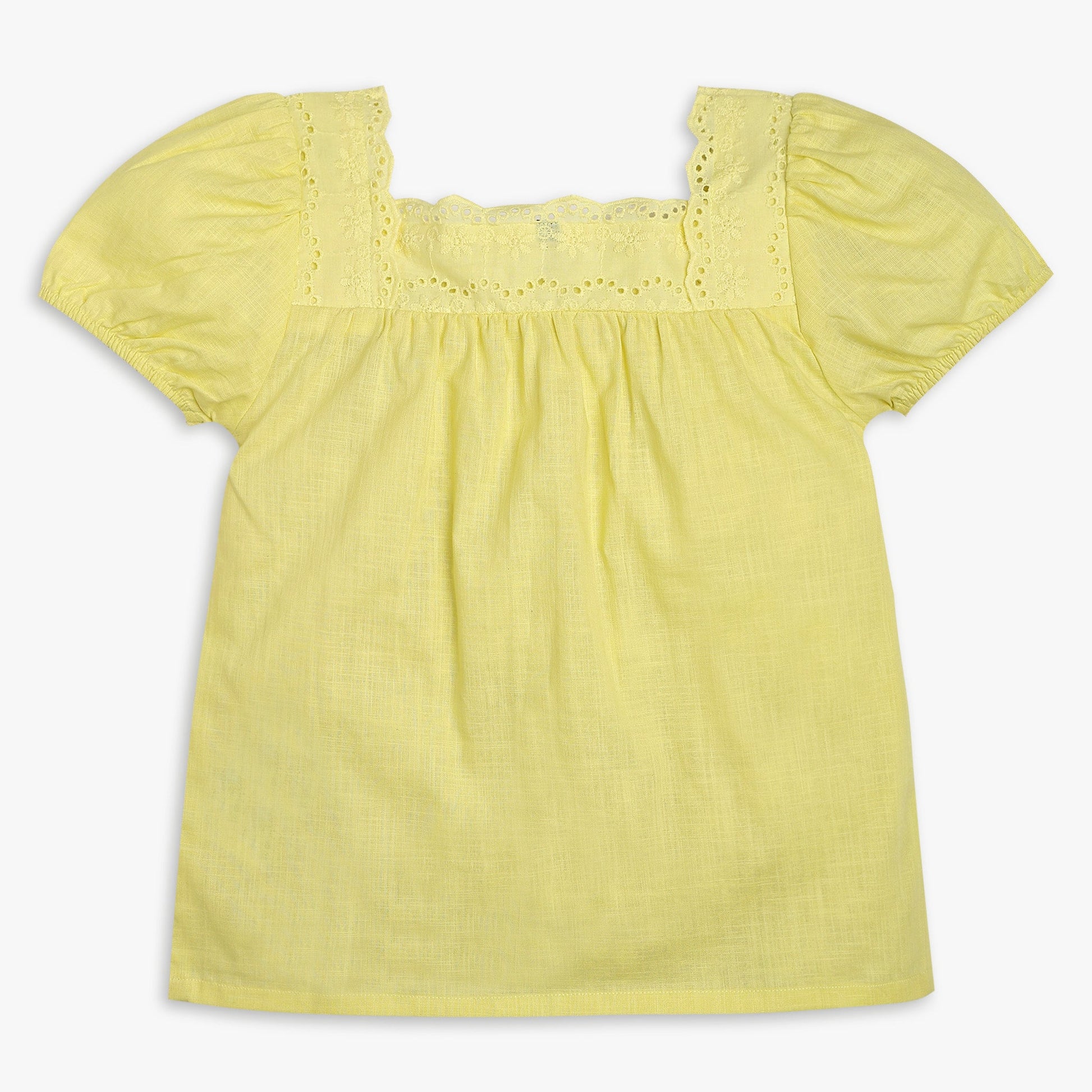 Girls Relaxed Fit Solid Top