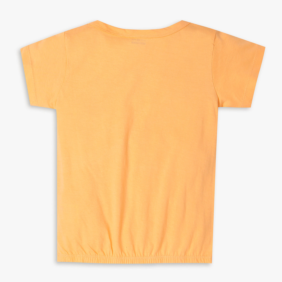 Girls Regular Fit Solid T-Shirt