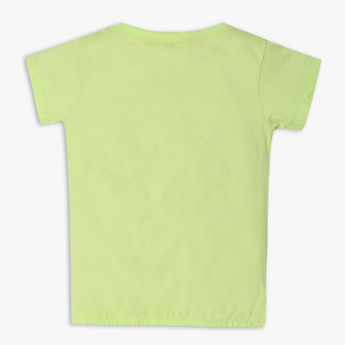 Girls Regular Fit Solid T-Shirt