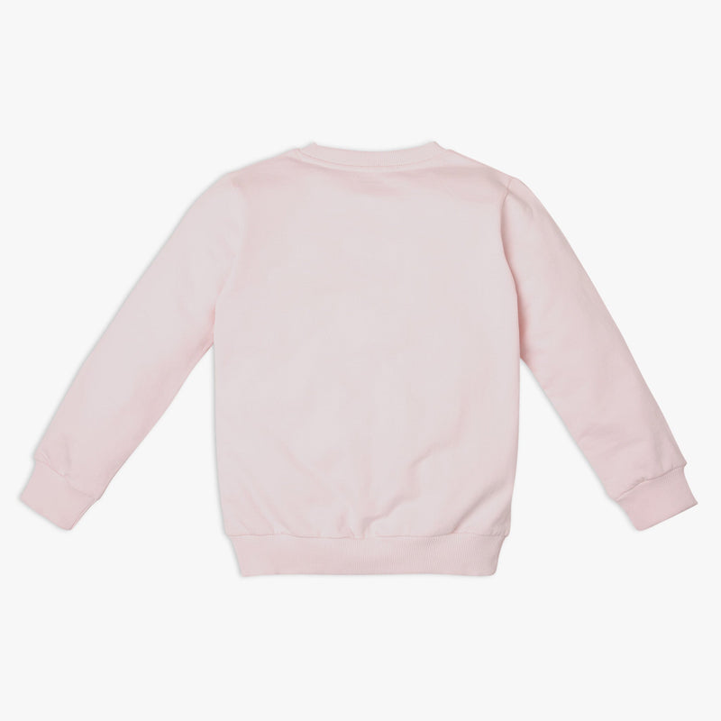 Girl's Regular Fit Printed Sweat Tees