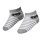 Boys Solid Ankle Length Socks - Pack of 2
