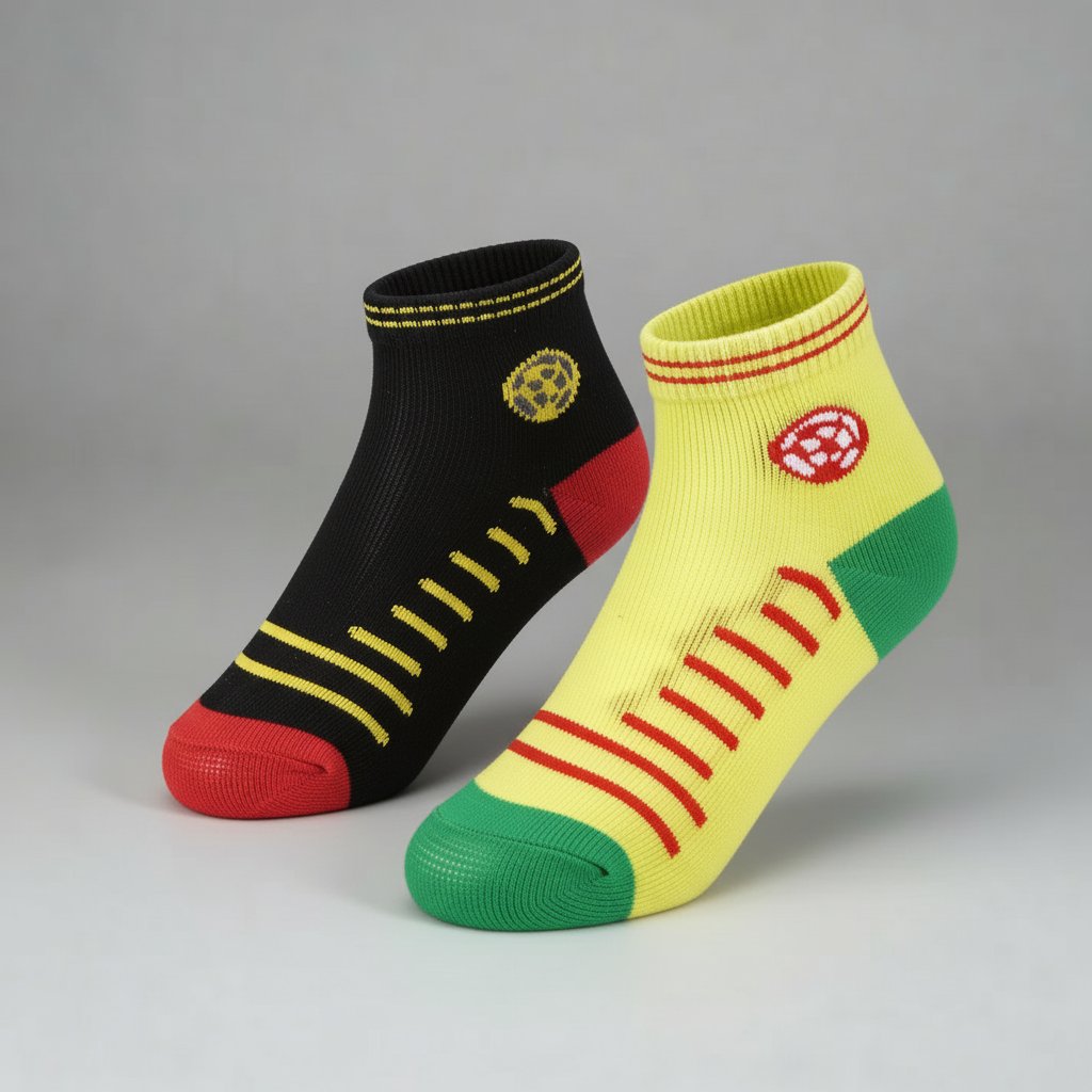 Boys Cotton Ankle Length Socks - Pack of 2