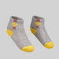 Boys Cotton Ankle Length Socks - Pack of 2