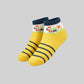 Boys Cotton Ankle Length Socks - Pack of 2